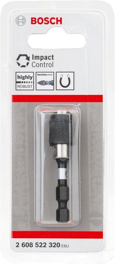 Bosch - Hızlı Uç Değiştirme Mandrenli Üniversal Tutucu *60mm 1/4'' Altıgen Şaft