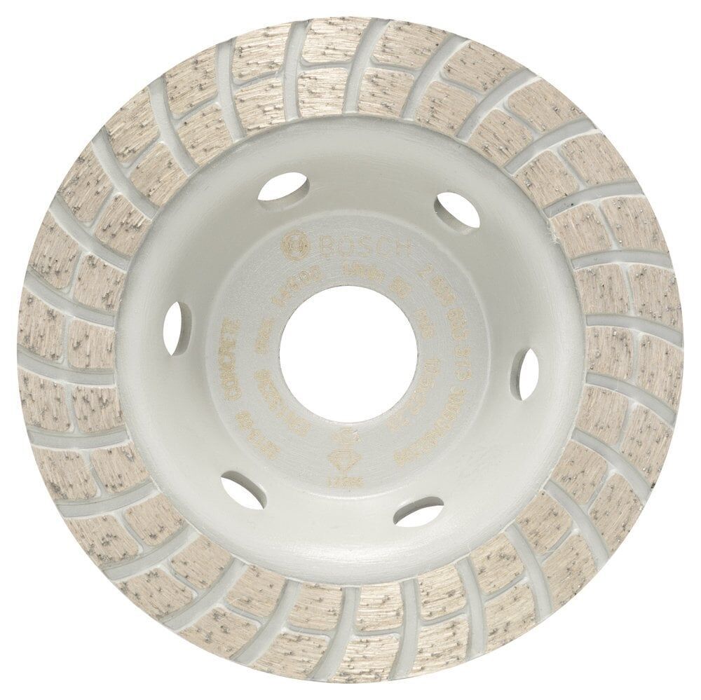 Bosch - Standard Seri Beton İçin Elmas Çanak Disk Turbo 105 mm