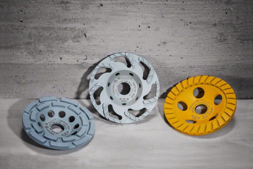 Bosch - Expert Serisi Beton İçin Extra Temiz Taşlama Elmas Çanak Disk 125 mm