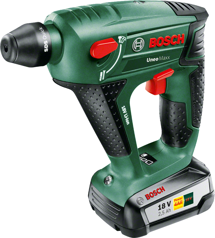 Bosch UNEO MAXX 18 V Tek Akülü Kırıcı Delici (1 x 2,5 Ah)