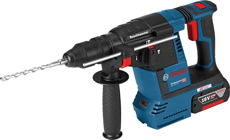 Bosch Professional GBH 18V-26 F 6 Ah Çift Akülü Kırıcı/Delici-Çanta