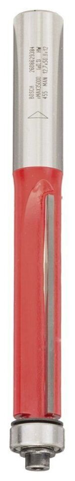 Bosch - Expert Serisi Laminant İçin Çift Oluklu, Sert Metal Altta Bilya Yataklı Freze Ucu 12*12,7*106,8 mm