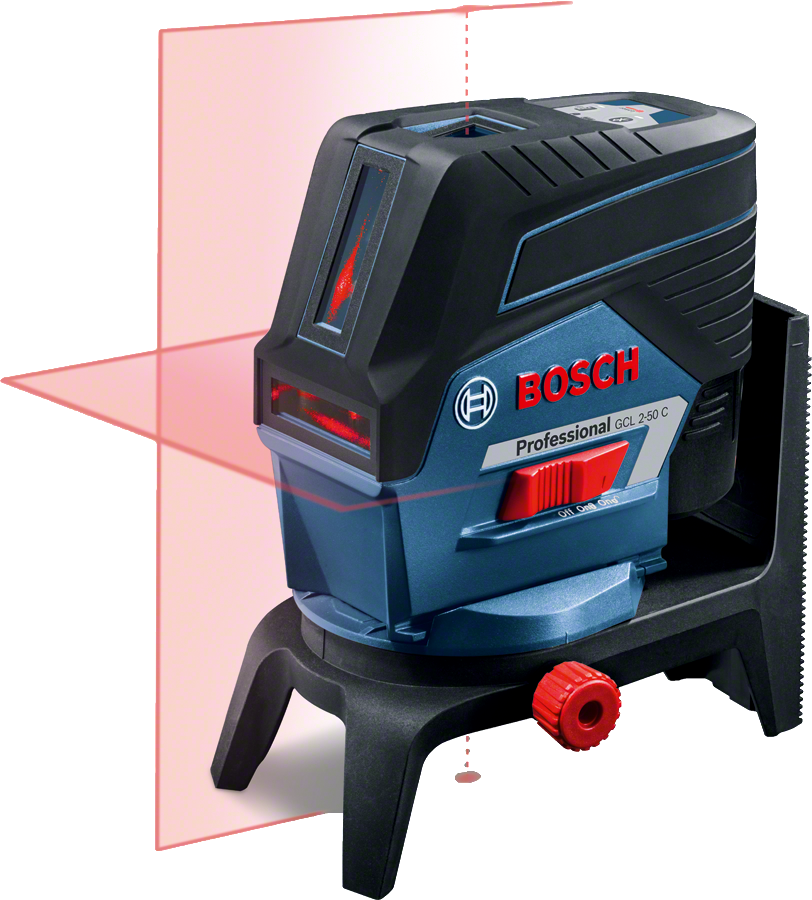 Bosch GCL 2-50 C +RM2 + BT150 Çapraz ve Noktasal Lazer