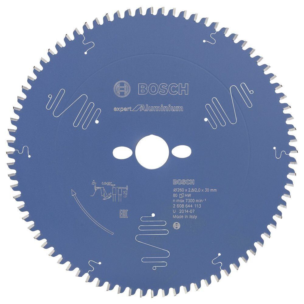 Bosch - Expert Serisi Alüminyum için Daire Testere Bıçağı 260*30 mm 80 Diş
